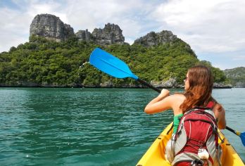 万荣一日游【皮划艇+坦江水下溶洞+坦江溶洞+滑索+泻湖3】【车接送】