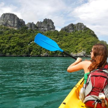 万荣一日游【皮划艇+坦江水下溶洞+坦江溶洞+滑索+泻湖3】