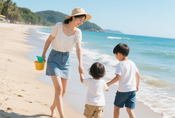 9人小团丨青岛市区海滨纯玩一日游丨赠送旅拍，市区接送【线路特色: 零距离亲近大海，悠闲踏浪，沐浴海风！】
