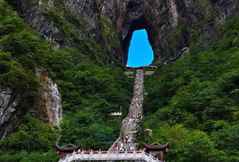 天门山国家森林公园一日游【电子讲解丨含门票丨自由行】【非门票售卖，是代预约服务。分A线B线C线3个套餐供您选择。请看清楚套餐再下单哦！】