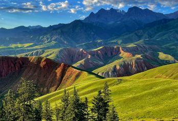 祁连一日游【扁都口+祁连大草原+卓尔山+精品小团，随走随停】【大美草原，一路皆是风光】