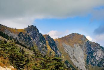 西安徒步经典路线-秦岭朱雀国家森林公园-高山草甸风光【秦岭之巅 | 秦岭高海拔雪景上线！草甸如仙境，错过再等一年】