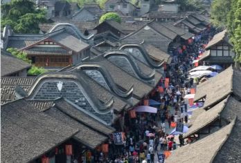 四川成都黄龙溪古镇️复兴老茶馆️黄龙溪廊桥【黄龙溪古镇️复兴老茶馆️黄龙溪廊桥】