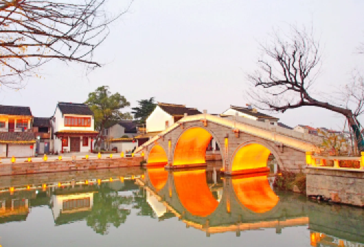 【上海-蟹乡阳澄湖】莲花岛+巴城老街+重元寺【纯玩儿，定制专车出行，行程自由】