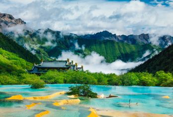 黄龙风景区一日游·门票和上行索道+直通车丨5~9座可送至酒店【[品质纯玩]纯玩自由行，畅玩黄龙风景区！】