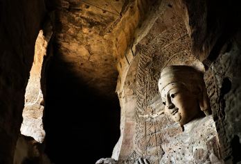 云冈石窟一日游【深度游/人工讲解/无线耳麦/20人团】【专业讲解团队带您乐游云冈石窟】