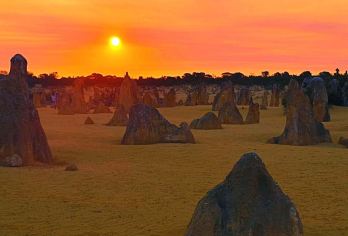 西澳珀斯尖峰石阵+龙虾小屋一日游【中文/英文 珀斯市区接送】【尖峰石阵-漫步月球表面】