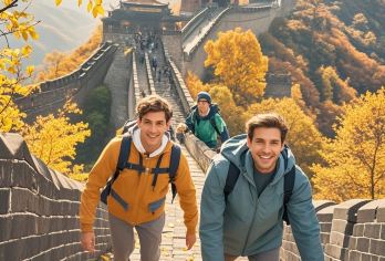 慕田峪长城英文讲解英语西班牙语俄语【含门票+往返大巴+导游】【多语种讲解：英语 / 西班牙语 / 俄语专业导游，深度解读长城历史文化，满足不同外籍游客的需求】