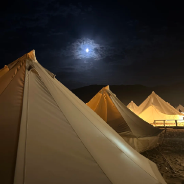 疯狂天堂沙漠露营过夜之旅