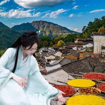 中国国旅 | 婺源篁岭一日游【景德镇出发·邂逅油菜花海】