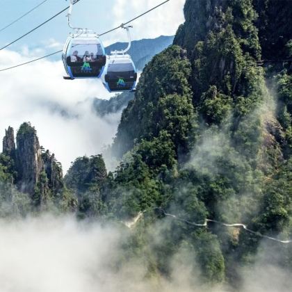 莽山五指峰景区一日游【东进东出=景点门票+上下索道+观光车】
