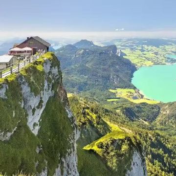 萨尔茨堡往返：哈尔施塔特+沃尔夫冈湖包车一日游