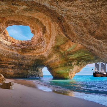 葡萄牙贝纳吉尔海洞一日游私人【海洞漫游|包车专线|中文司导】