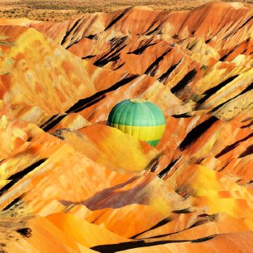 七彩丹霞半日游【可选6人小团+日落大赏/上门接送/长时停留】