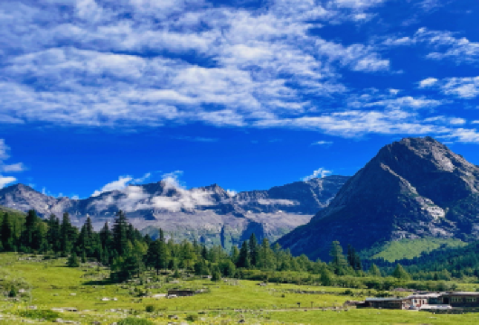 【成都起止三环内上门接】四姑娘山景区双桥沟跟团一日游【[品质座驾]专线司机为您保驾护航，正规旅游车，舒适卫生】