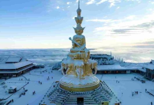 乐山大佛+峨眉山【VIP包车一日游1单1团1车-上门接送】【[品质承诺]亲子游必选。出发时间可自由调节。成都三环内任何地方或者酒店上门接，和行程结束后回送。】