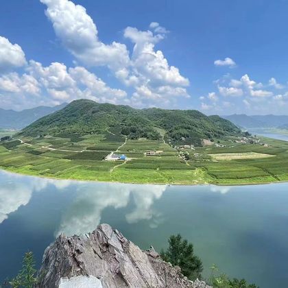 绿江村+三道河朝鲜族民俗度假村+浑江大转弯+浑江口观景台+绿江村小天池一日活动