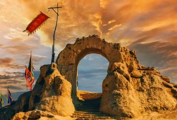 宁夏银川西夏陵+贺兰山岩画+镇北堡西部影城一日游市区上门接送【[优选行程]走进神秘西夏王陵，探寻历史记忆、打卡东方好莱坞，邂逅紫霞仙子！】