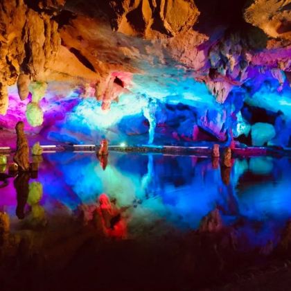 清远连州地下河+潭岭天湖一日游【探秘5A景点@含门票+游船】