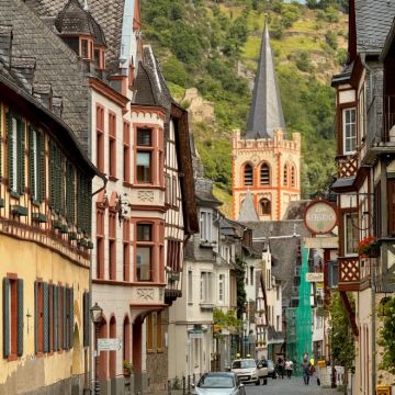 法兰克福一日游：美因茨古城-吕德斯海姆【华人司机】