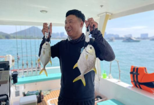 三亚海钓 出海纯海钓 专业导钓＋鱼饵渔具 鱼获可全带回【公司船型多样化，可以满足不同钓友不同钓法。】