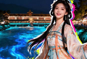 【可选蓝眼泪夜景】都江堰景区+青城山一日游·三环内上门接早【[安心游]境内累计接待人数超10万人，匠心打造，值得信赖；】