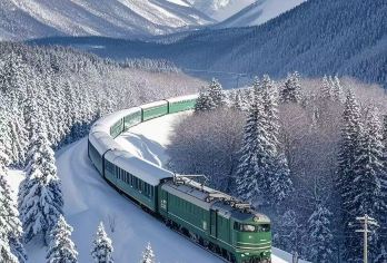 【冬日限定】秦岭小火车---冰雪乐园-岭南公园一日游【畅游秦岭雪景 ·邂逅冰雪奇缘!】