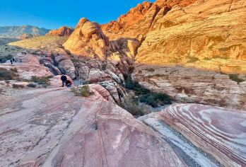 美国私享行Vegas地标深度游[红岩峡谷+七彩石]-安全无忧【专业行程定制，精选热门景点，高效游玩不走回头路，贴心服务保障，轻松】