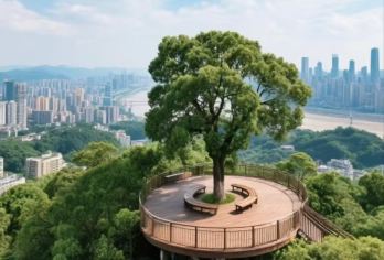 中国重庆十八梯&魁星楼&朝天门&南山一棵树（日落夜景版）【体验重庆版的赛博朋克城市，山城的浪漫永不停歇】