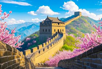 北京八达岭长城+明十三陵定陵一日游 爬长城◆探秘定陵地宫【[出游保证]：北京专注地接旅行社20年，承诺本产品纯玩无购物团。】