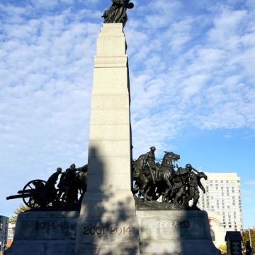 加拿大渥太华国家战争纪念碑+国家美术馆+国会山+拜沃德市场