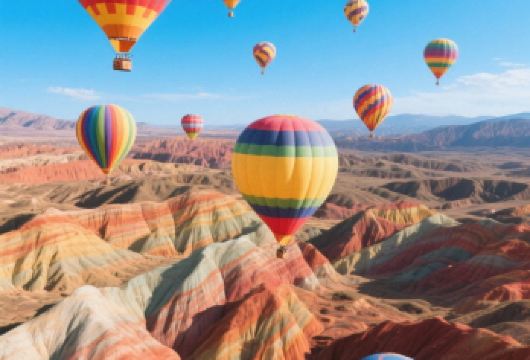 张掖七彩丹霞景区半日游【商务接送/独立座椅/赏自然奇观】【无忧旅行轻装上阵，自由随心，尽情享受旅途时光！】