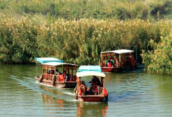 宁夏银川水洞沟旅游区+藏兵洞+沙湖生态旅游区1日游【[多个套餐可选]套餐1.拼车团不含门票(8人以内小团)，套餐2.含票团(8人以内小团)】
