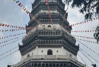 安徽安庆博物馆+倒扒狮步行街+迎江寺+振风塔一日游可英文服务【登振风塔览万里长江，入迎江寺闻千年梵音，逛安庆城读近代风云，博物馆里看皖江文脉。】