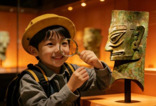2-8人小团含门票◆三星堆一日游◆专业人工讲解3H精讲含耳麦【2-8人精讲小团，三星堆专业人工讲解3H含耳麦无须自费，早间司导直达指定酒店接，晚间送回酒店】
