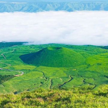 九州福冈一日游·上色见神社·阿苏火山·黑川温泉·赠送接驳车