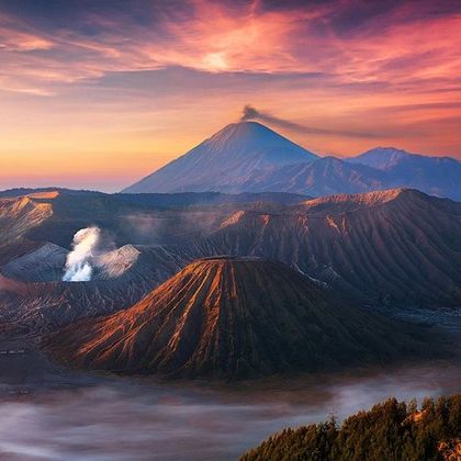 印度尼西亚泗水布罗莫火山+伊真火山三日游