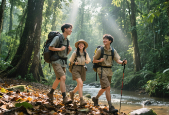 西双版纳基诺山雨林徒步一日游【6人VIP团+酒店接送+项目】【[精品纯玩]纯玩无购物，无任何隐形消费，沉浸式体验徒步；避开传统景点，喧闹的人群，扎进茂密原始丛林；】