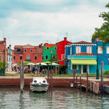 3 个岛屿 Murano-Burano-Torcello，从 威尼斯火车站