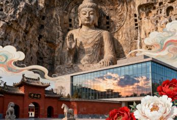 龙门石窟白马寺博物馆一日游【2-8拼小团●上门接送●导游讲解【[轻松亲子]三年内新车，导游精讲，市区内酒店上门接，返程送酒店】