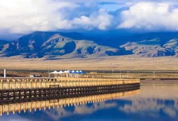 青海茶卡盐湖-茶卡天空壹号景区+哈里哈图森林公园+都兰寺【10小时VIP小团服务】