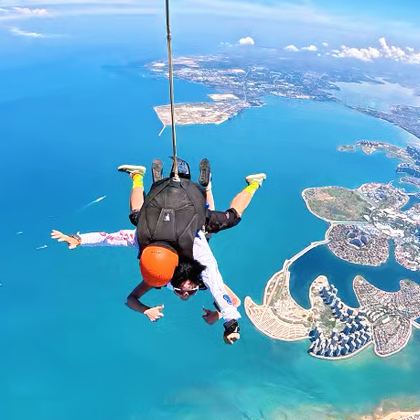 儋州加速跳伞基地一日游【海花岛高空跳伞+空中酷炫拍摄】