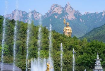 九华山+大愿文化园一日游【导游+门票+接送◆精致小包团】【探秘九华山的灵秀山水，领略大愿文化园的宏阔禅风。精致小包团，邂逅人文与自然的双重震撼。】