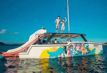 加井岛双体帆/游艇小团出海海钓摩托艇香蕉船珊瑚礁浮潜玻璃船【网红玻璃海 珊瑚礁浮潜探索海底世界 快乐香蕉船摩托艇畅快游玩】