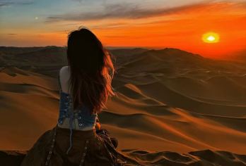 呼和浩特+银肯塔拉沙漠旅游区一日游【赠骑骆驼+畅玩套票】【[轻松出行]丨市区直达景区丨市区二环内免费接丨游玩时间充足丨】