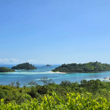 塞舌尔 圣安妮国家海洋公园一日游 玻璃船 浮潜 烧烤午餐