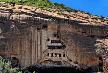 马蹄寺石窟半日游【1-6人精致团/上门接送/长时停留】【门票现场买很方便，司机师傅也可以代买】