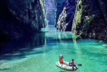 屏山峡谷+狮子关一日游2至8人私家团含门票+船票/纯玩不拼团【[VIP小团]专车上门接送，5座7座开车过浮桥】