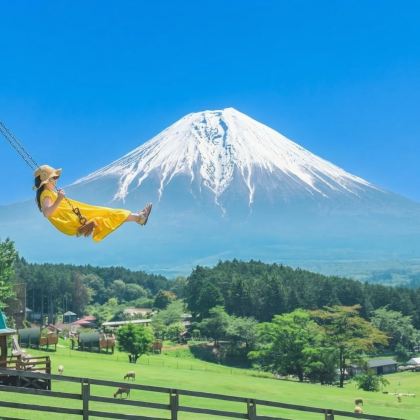 富士山马饲野牧场+田贯湖一日游【可选9人小团|纯玩无购物】