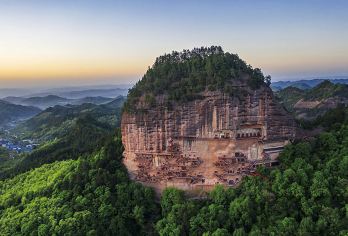 天水麦积山石窟+仙人崖一日游【优秀导游、小团纯玩、时间自由】【优秀导游+耳麦·麦积山上窟讲解·麦积山历史全览】